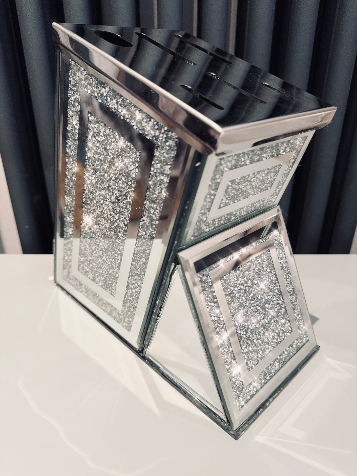 Crystal Glitz Border Knife Block