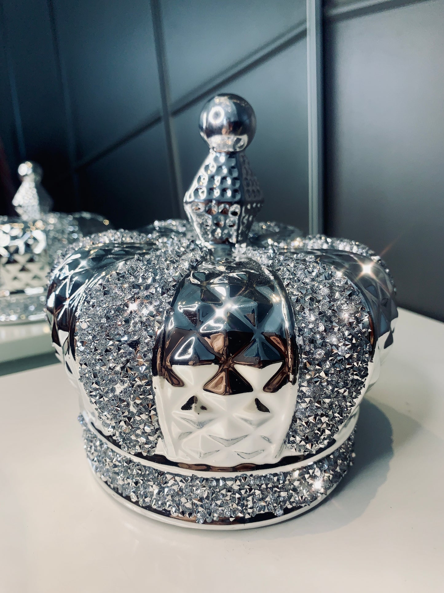 Electroplated Crystal Crown