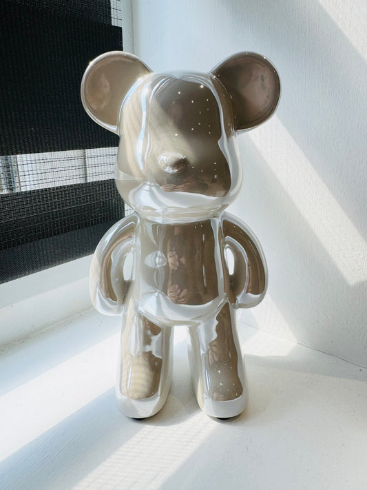 Pearlescent Bear Ornament