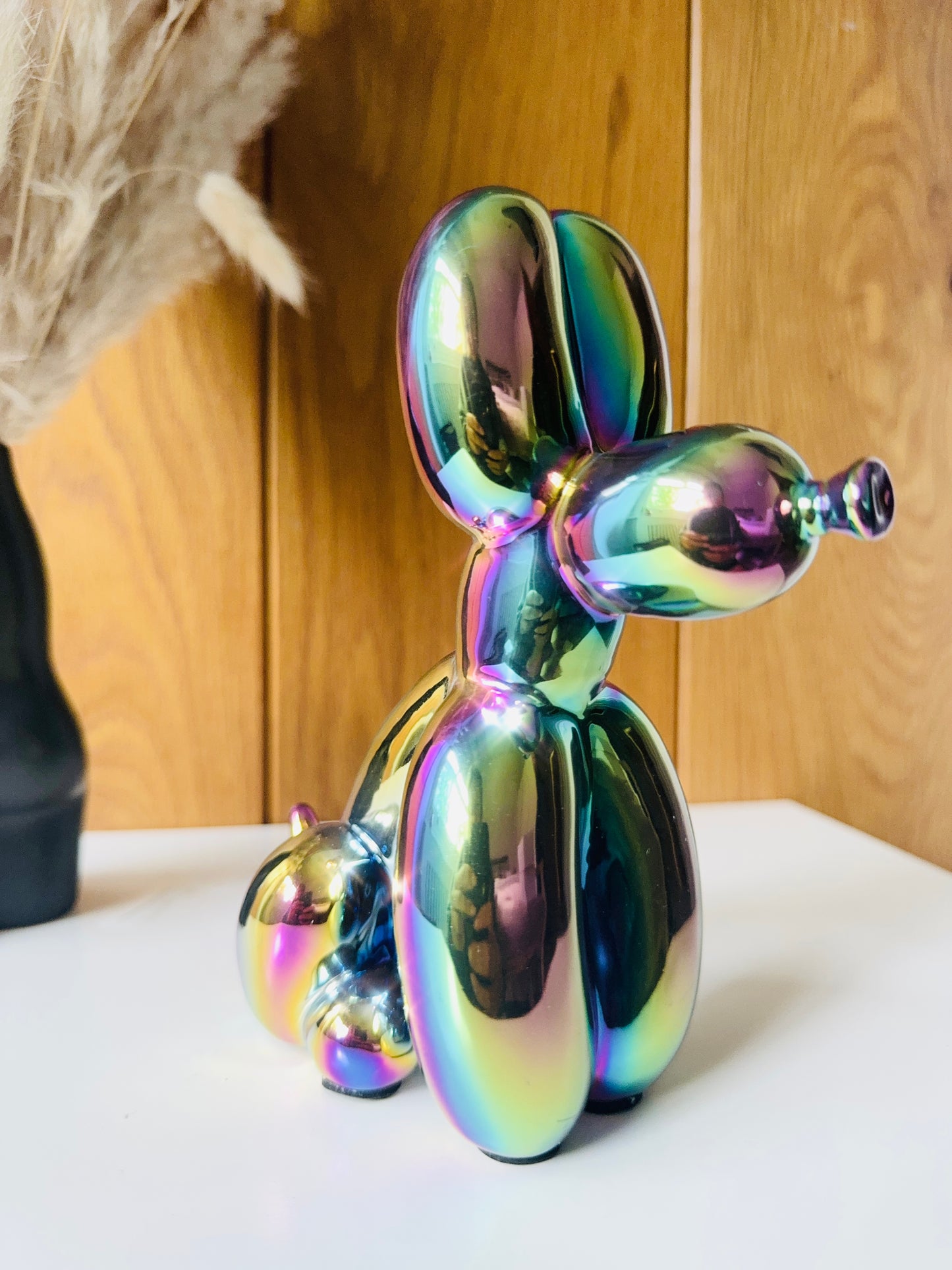 Iridescent Balloon Dog Ornament