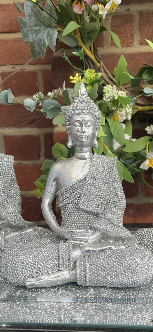Sparkly Diamante Meditating Buddha