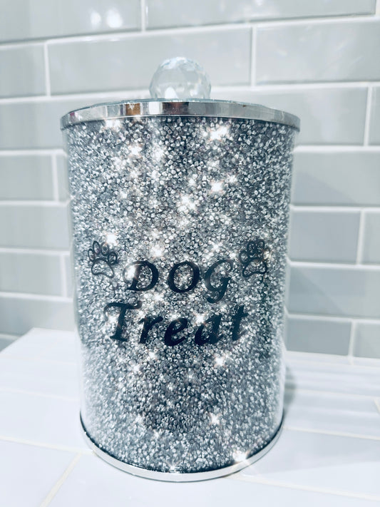 Crystal Glitz Dog Treat Jar