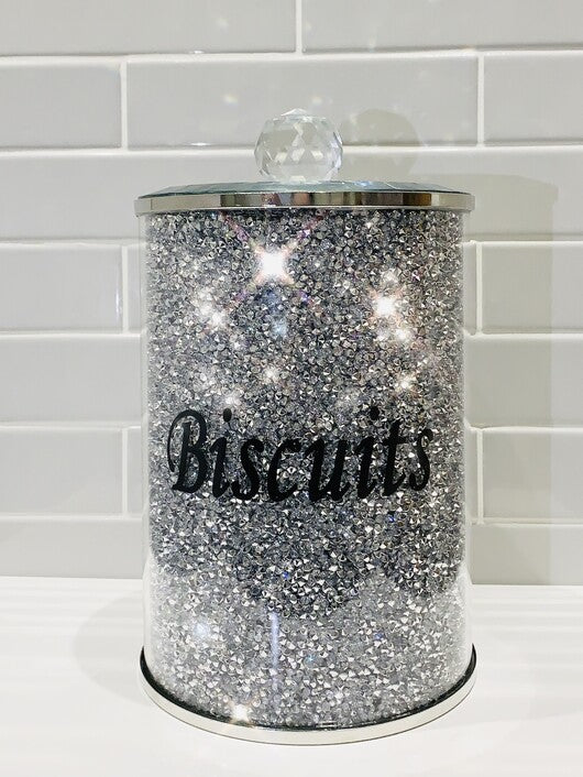 Crystal Glitz Biscuit Jar